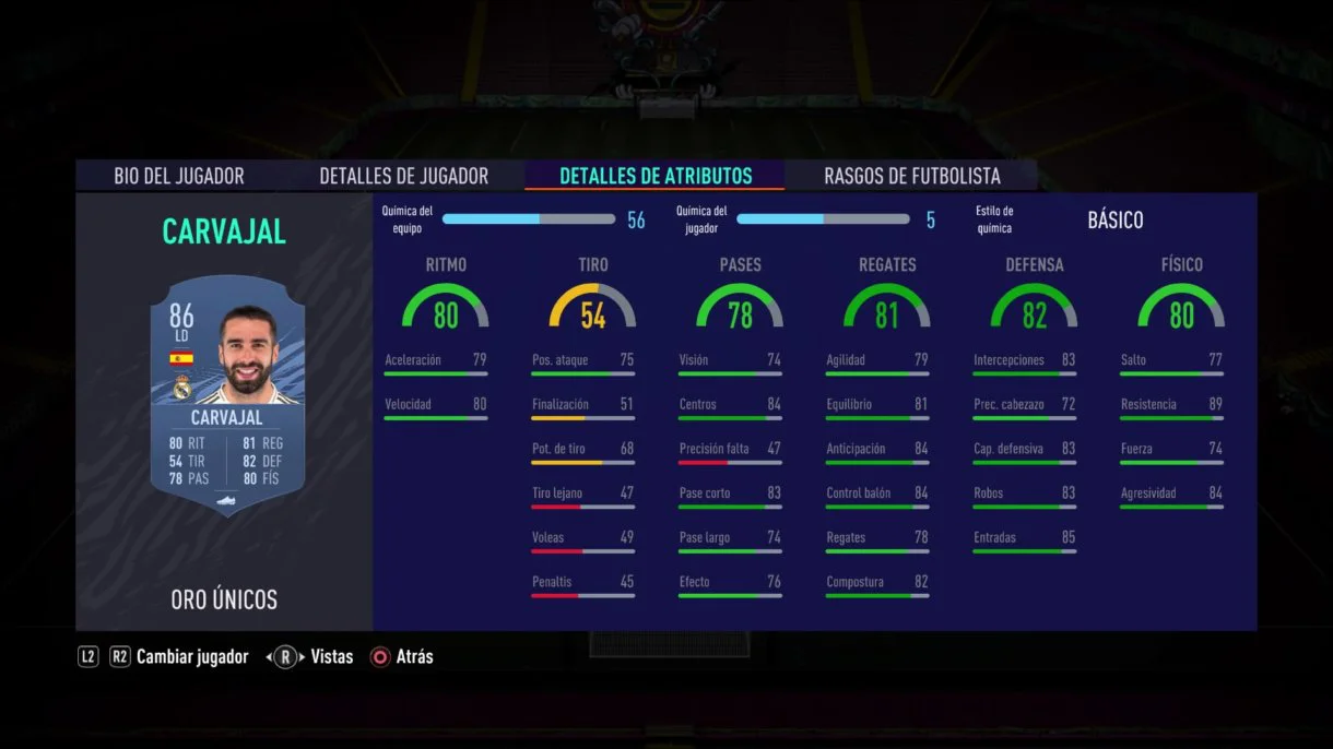 Carvajal FIFA 21 Ultimate Team