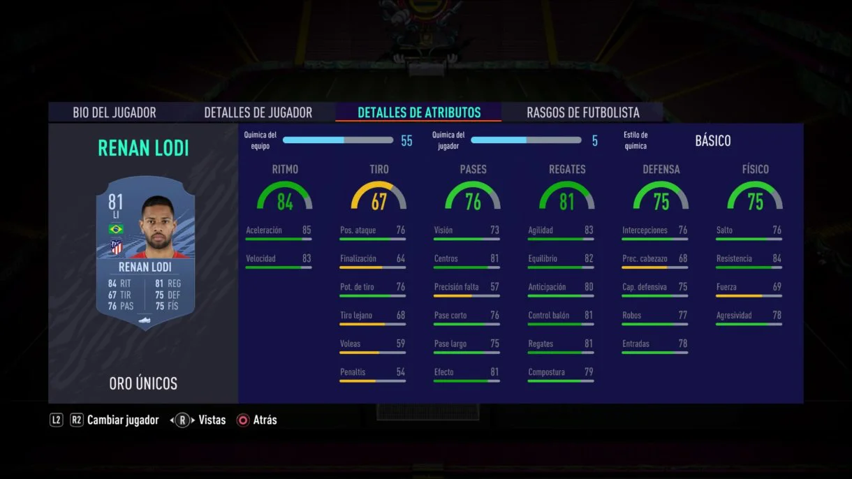 FIFA 21 Ultimate Team Renan Lodi