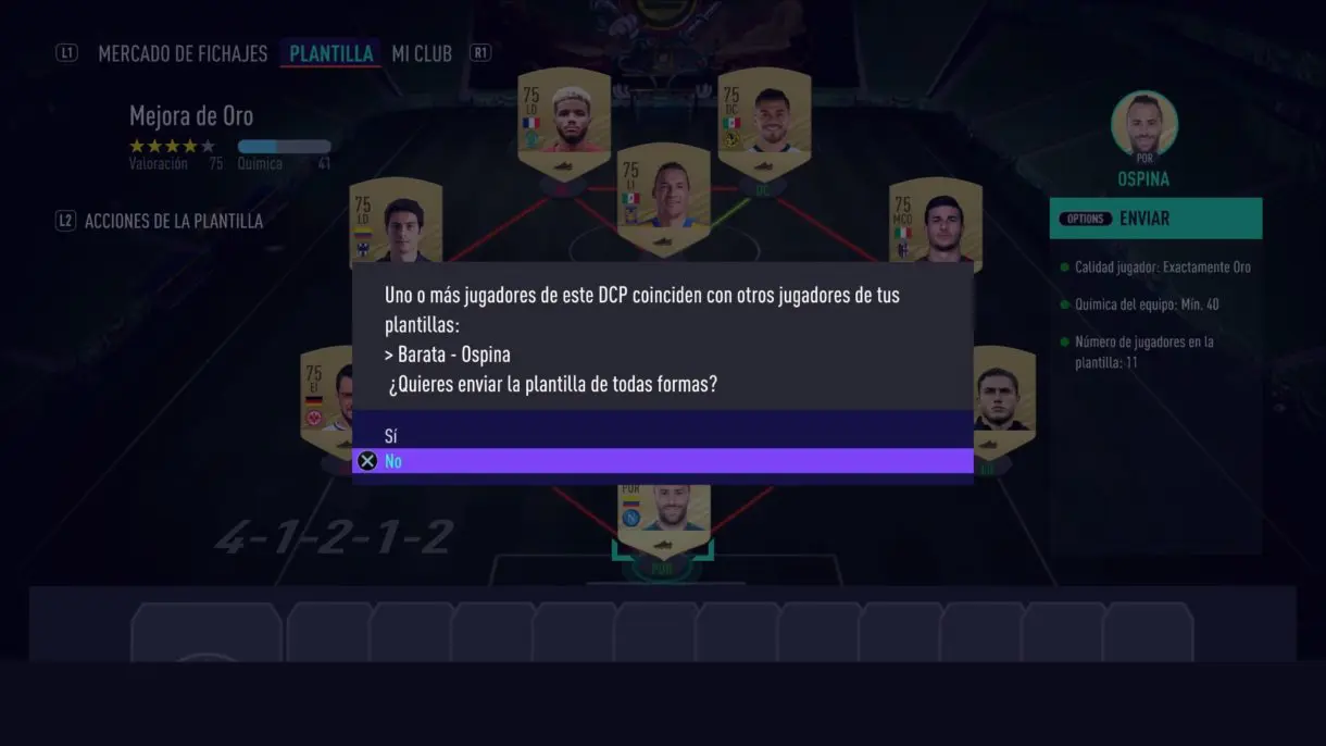 FIFA 21 Ultimate Team primer propietario Icon Swaps