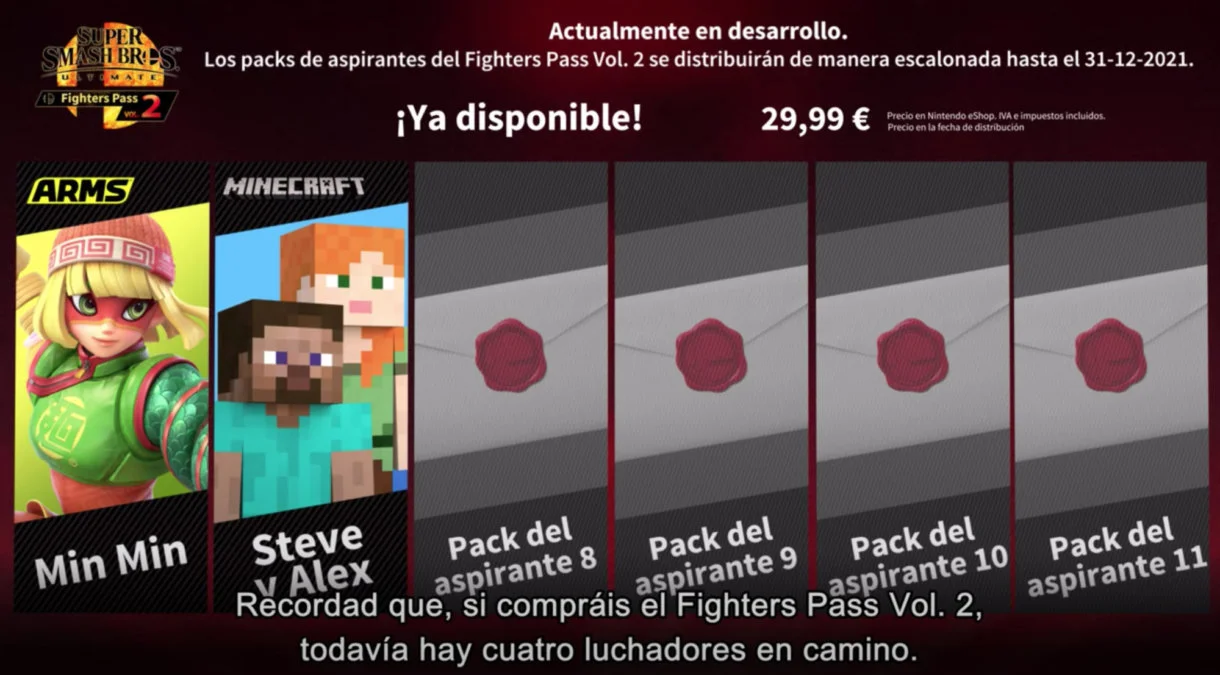 Fighters Pass 2 Super Smash Bros Ultimate