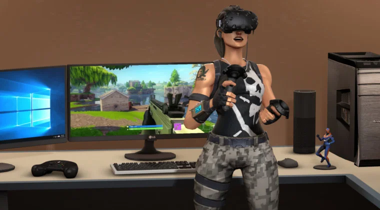 Imagen de Fortnite recibiría soporte para dispositivos de realidad virtual en el futuro, según nuevos datos