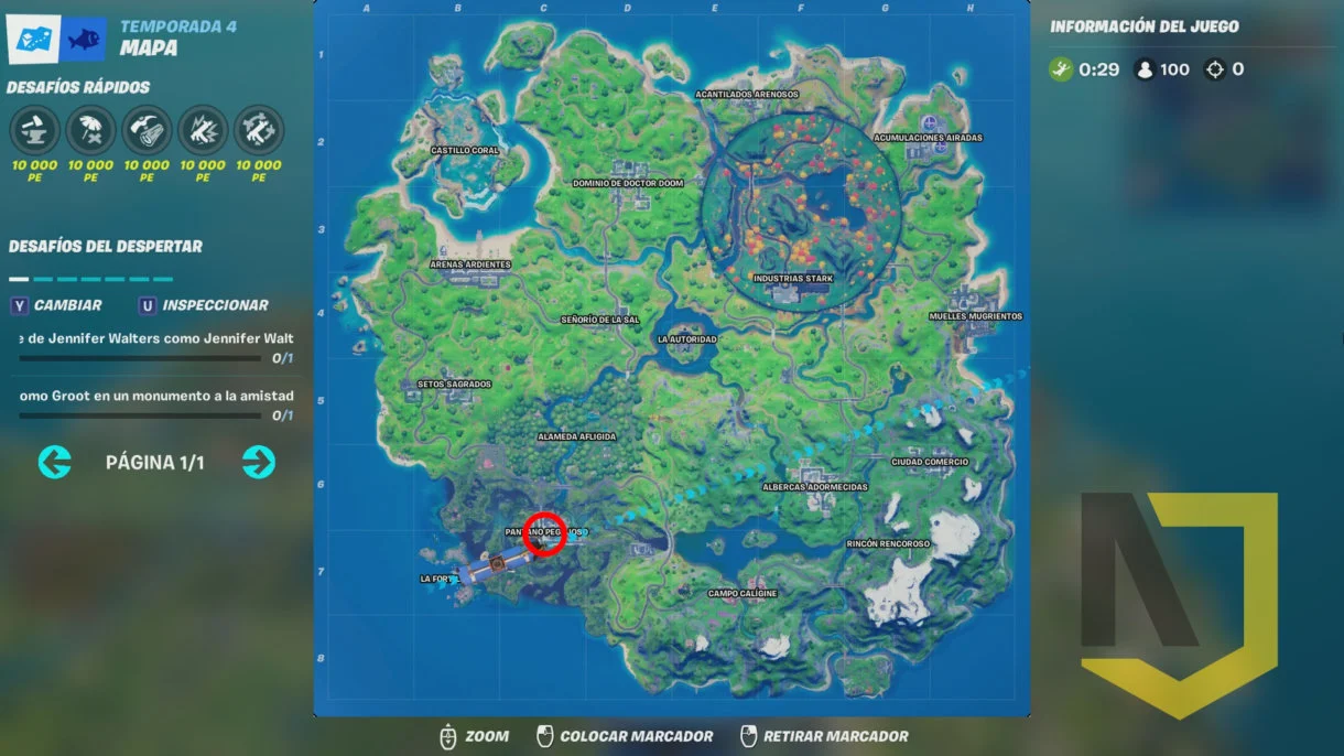 Fortnite desafios 9 1