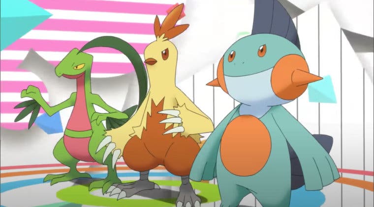 Imagen de Elige al mejor Pokémon inicial: ¿Grovyle, Combusken o Marshtomp?