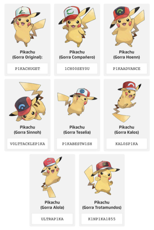 Pikachu con Gorra Pokémon Espada y Escudo