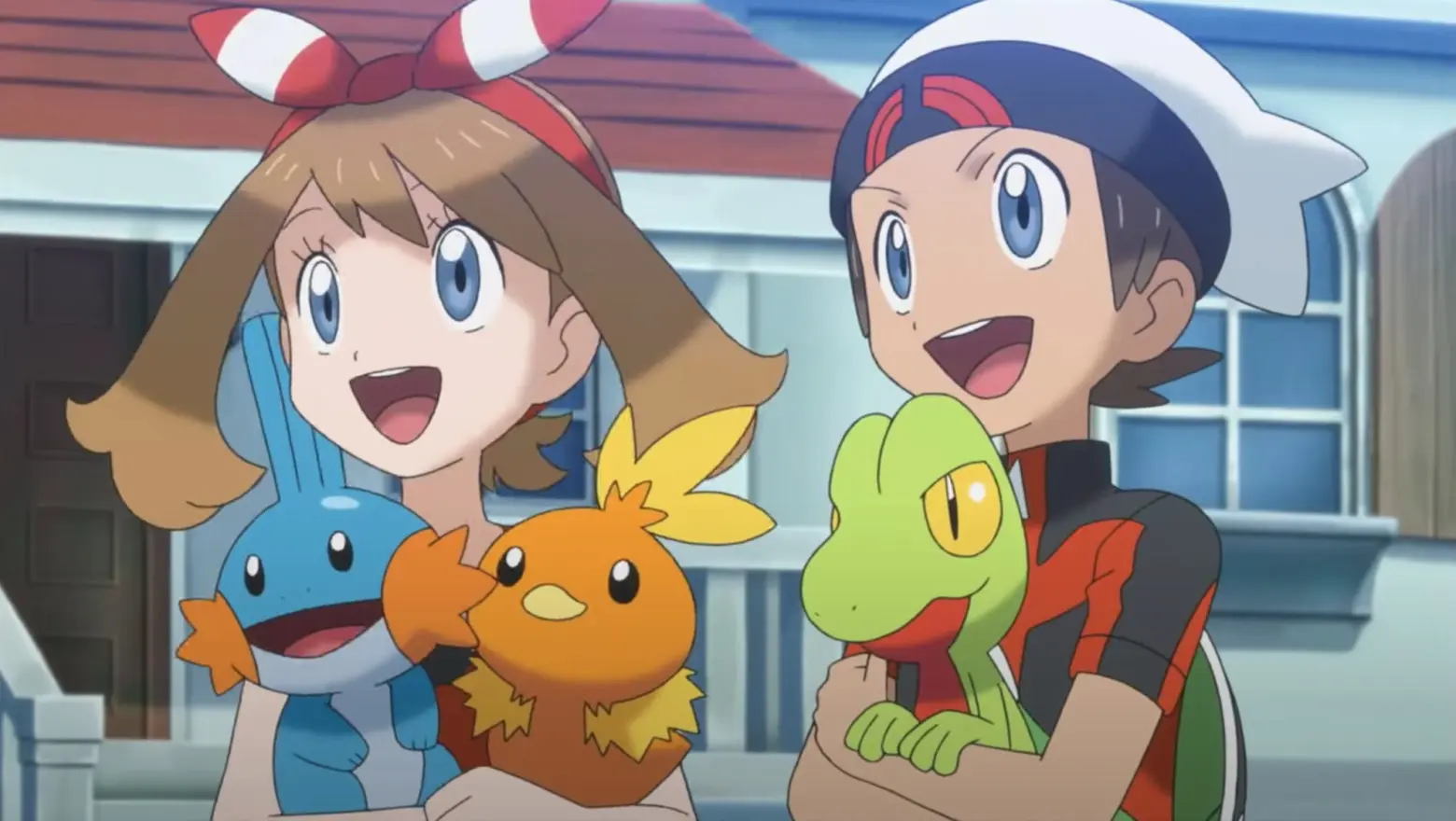 Pokémon iniciales Treecko Torchic Mudkip