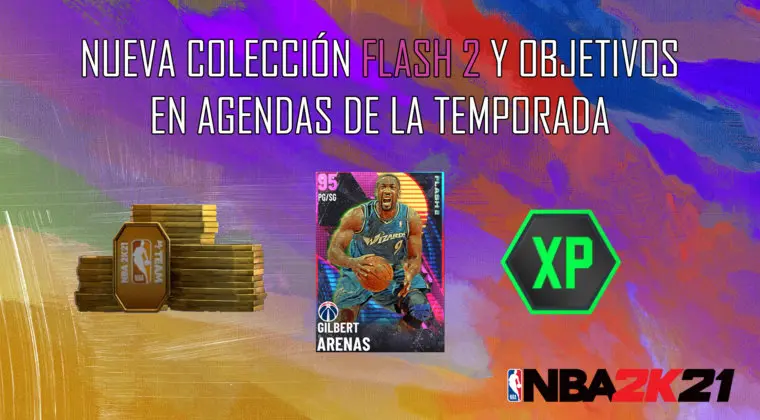 Imagen de NBA 2K21 MyTeam: nueva colección Flash 2, desafío semanal y objetivos en Agendas de la Temporada