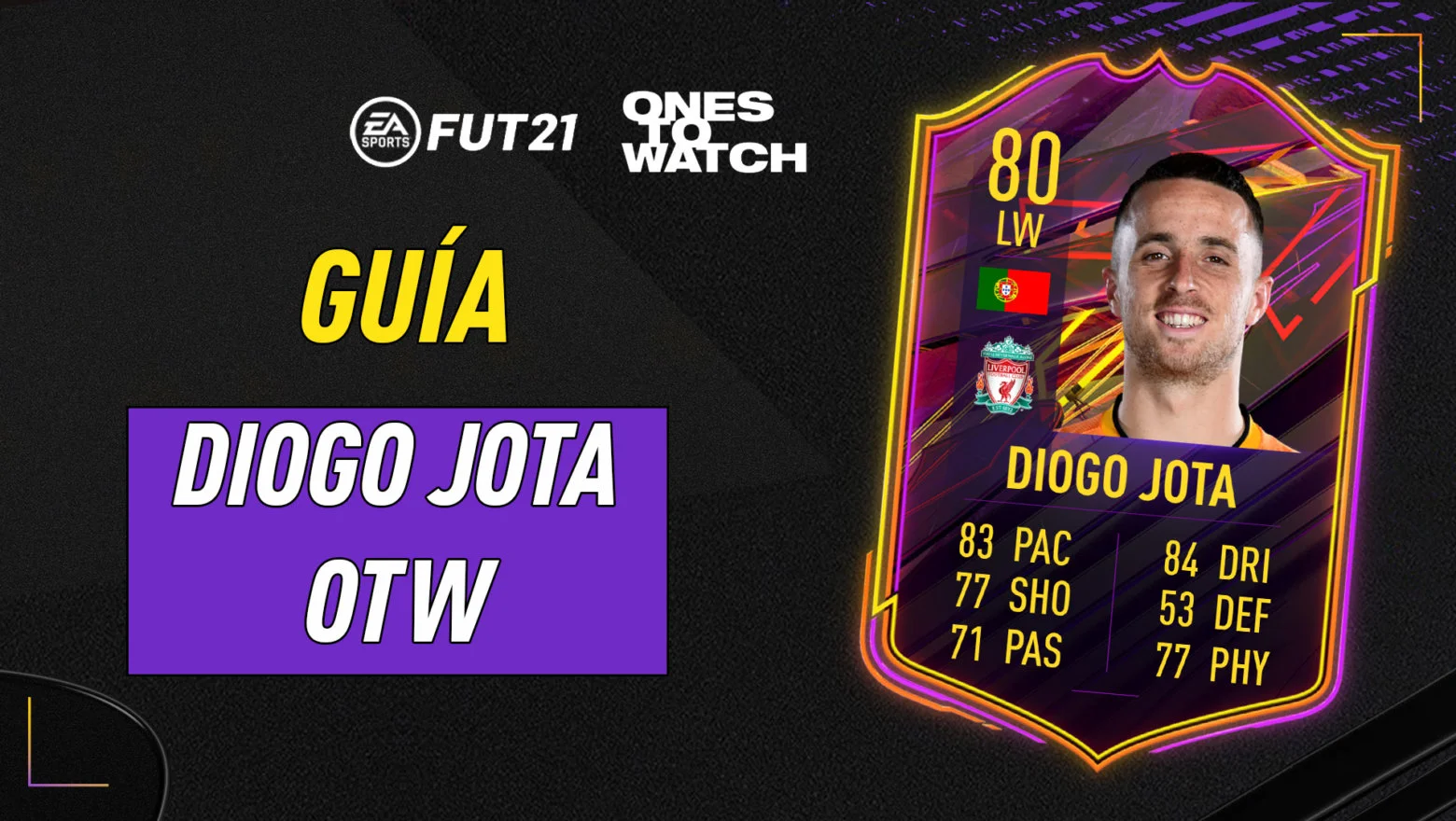 FIFA 21 Ultimate Team Diogo Jota OTW