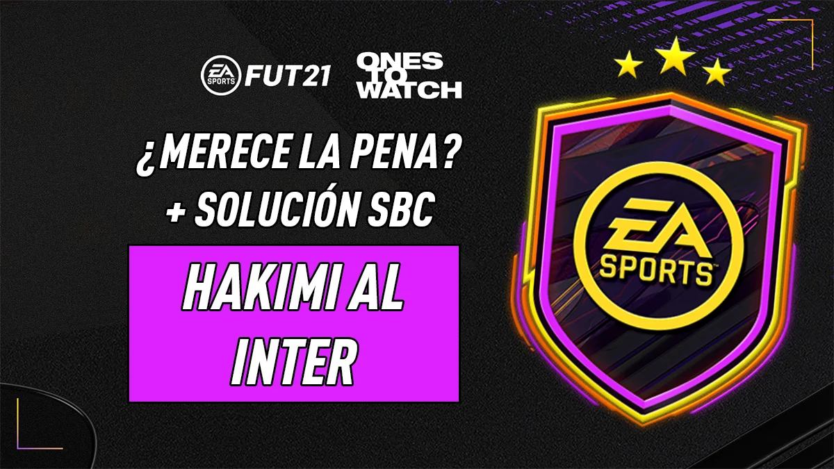 FIFA 21 Ultimate Team Hakimi Inter SBC