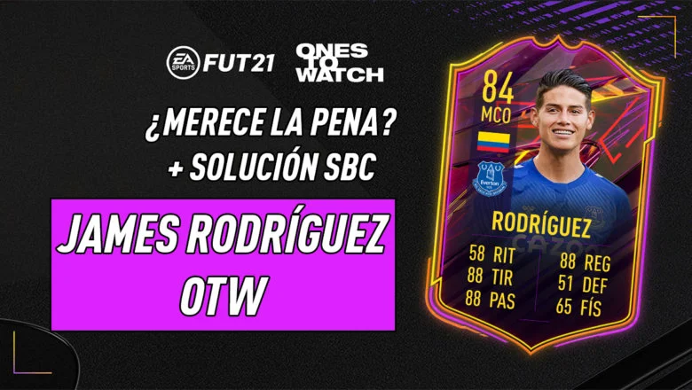 FIFA 21 Ultimate Team James Rodríguez OTW SBC