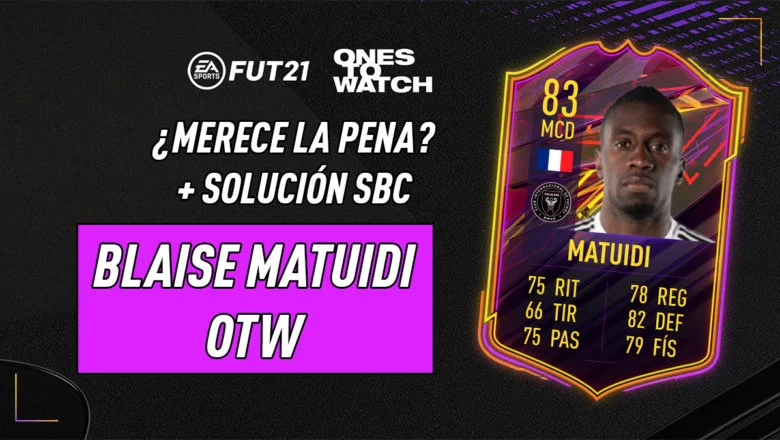 FIFA 21 Ultimate Team Blaise Matuidi OTW SBC