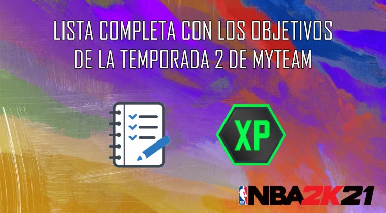 Imagen de NBA 2K21 MyTeam: lista completa con los objetivos del pase de temporada 2