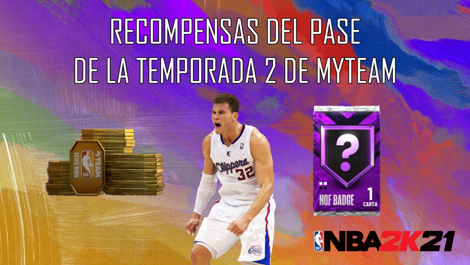 NBA 2K21 MyTeam Temporada 2 Recompensas