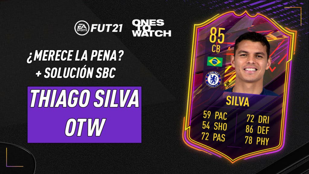FIFA 21 Ultimate Team Thiago Silva OTW SBC