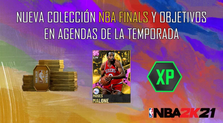Imagen de NBA 2K21 MyTeam: nueva colección NBA Finals, desafío semanal y objetivos en Agendas de la Temporada