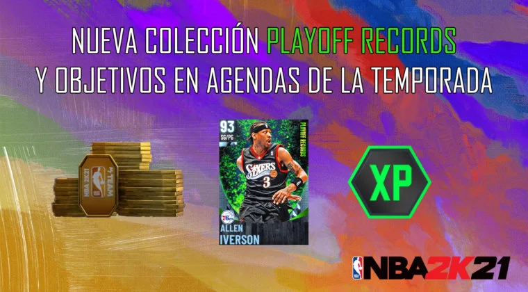 Imagen de NBA 2K21 MyTeam: nueva colección Playoff Records, desafío "Bajo los focos" y objetivos en Agendas de la Temporada