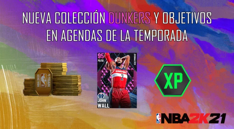 Imagen de NBA 2K21 MyTeam: nueva colección Dunkers, desafío "Bajo los focos" y objetivos en Agendas de la Temporada