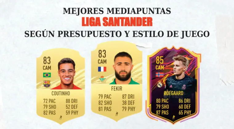 Imagen de FIFA 21: los mejores mediapuntas de la Liga Santander para cada presupuesto y estilo de juego