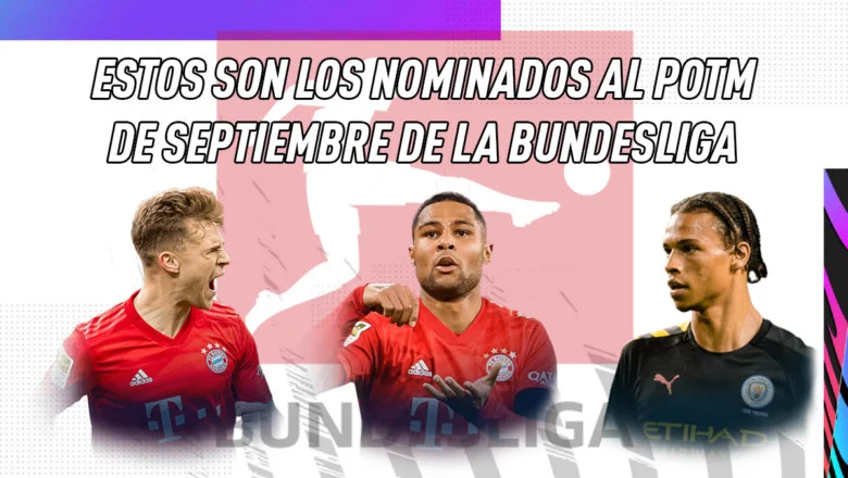 Nominados POTM Septiembre Bundesliga FIFA 21 Ultimate Team