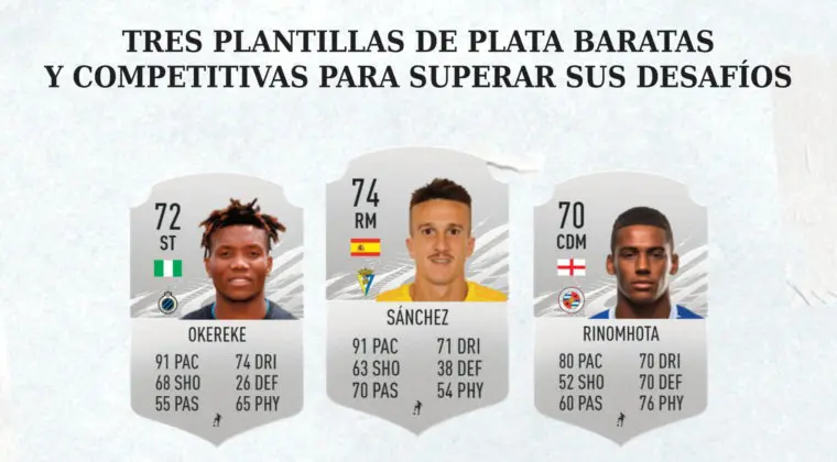 Imagen de FIFA 21: tres equipos de plata muy competitivos y a buen precio para superar sus objetivos