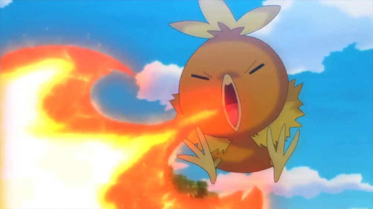 Torchic Pokémon inicial