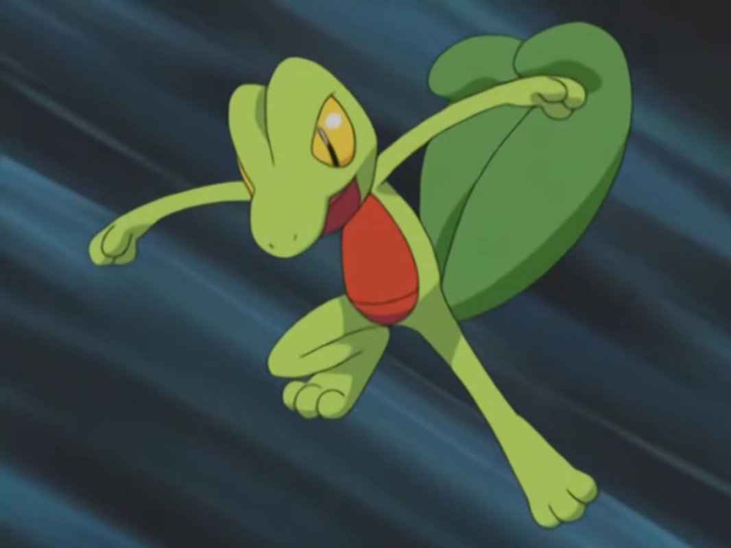 Treecko Pokémon inicial