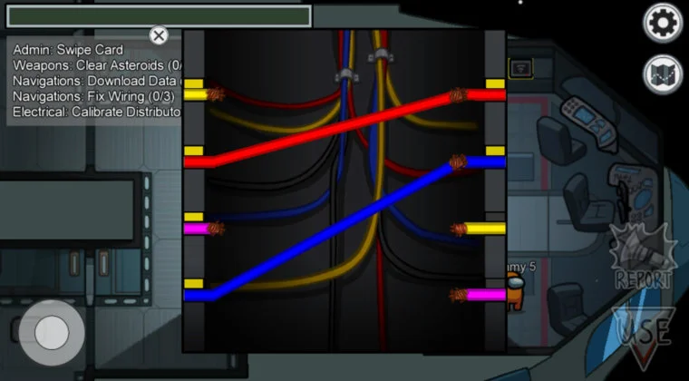 Imagen de Among Us: cómo descubrir si alguien está fingiendo la tarea de los cables