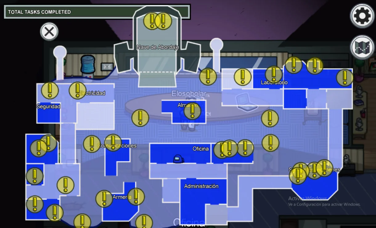 among us polus mapa