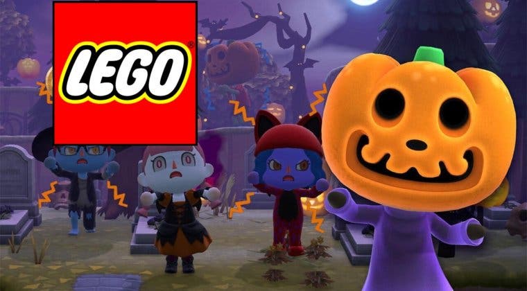 Imagen de Animal Crossing: New Horizons celebra Halloween recibiendo nuevos patrones de LEGO