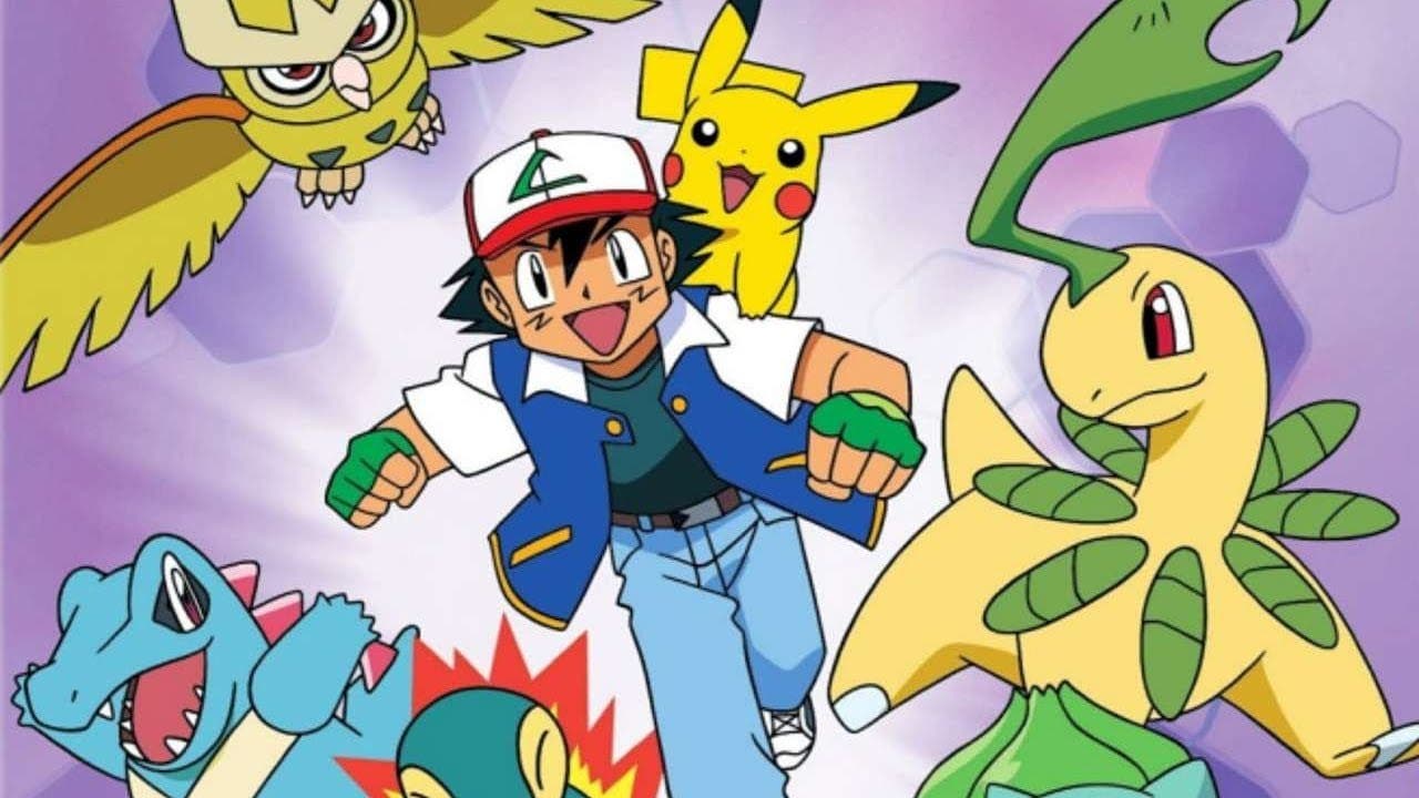 anime de Pokémon viaje por Johto