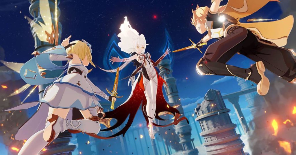 genshin impact 1personajes