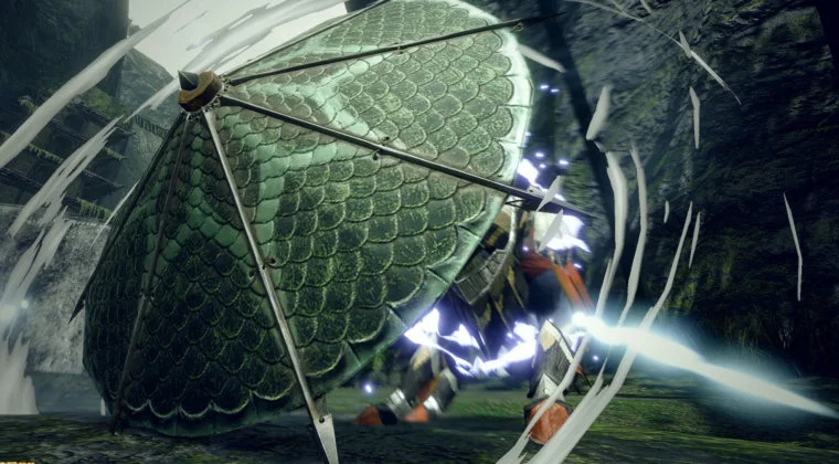 Imagen de Monster Hunter Rise: Así se combate con el Hacha cargada y la Cornamusa