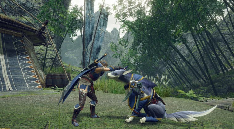 Imagen de Monster Hunter Rise se luce en un nuevo gameplay centrado en la Gran Espada