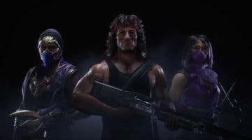 Imagen de Mortal Kombat 11 presenta el Kombat Pack 2 y muestra a Rambo, Mileena y Rain en acción con un primer tráiler