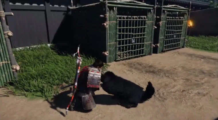 Imagen de Ghost of Tsushima añadirá un talismán para reclutar perros