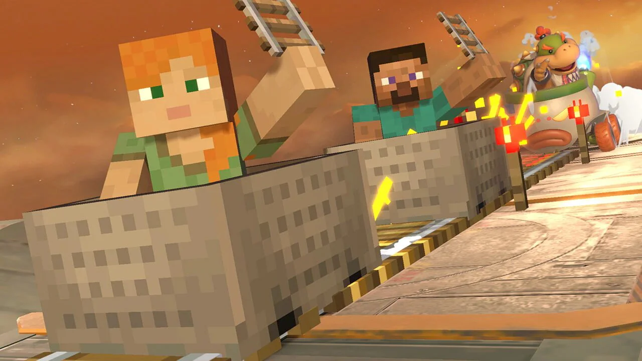 minecraft super smash bros ultimate