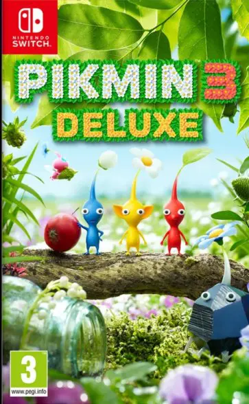 Portada de Pikmin 3: Deluxe