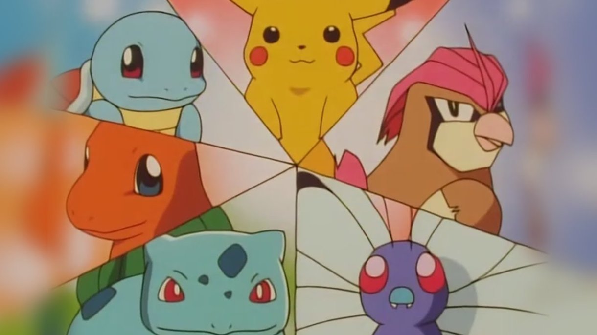 primeros Pokémon de Ash