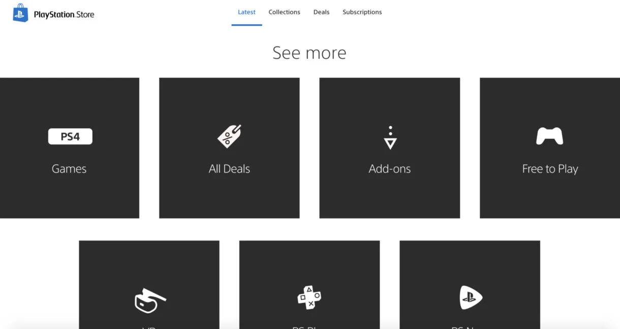 ps store web 3