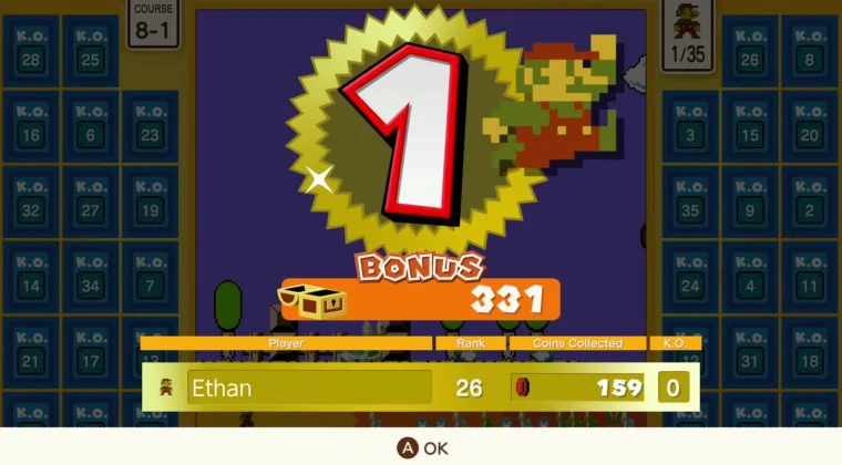 Imagen de Ya disponible Super Mario Bros. 35 gratis con Nintendo Switch Online