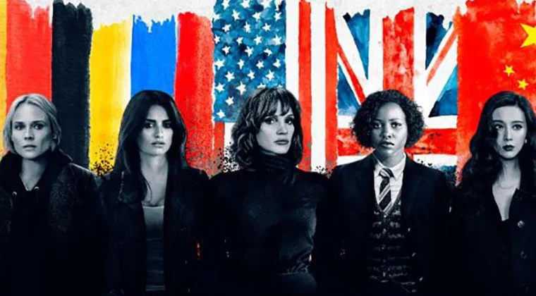 Imagen de 355, el frenético thriller protagonizado por Penélope Cruz y Jessica Chastain, anuncia su nueva fecha de estreno