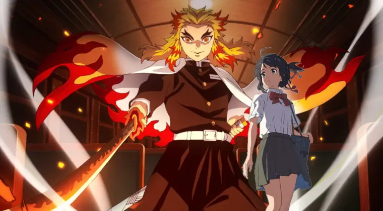 Imagen de El director de Your Name celebra el éxito de Kimetsu no Yaiba en cines