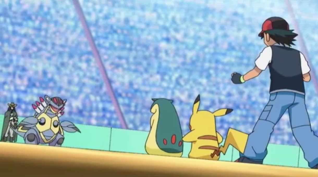 Anime de Pokémon Ash vs Nando