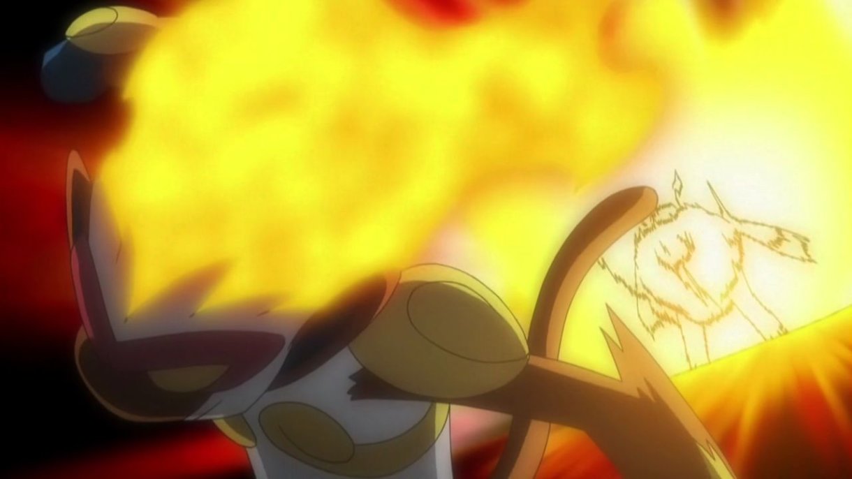 Anime de Pokémon Infernape vs Electivire