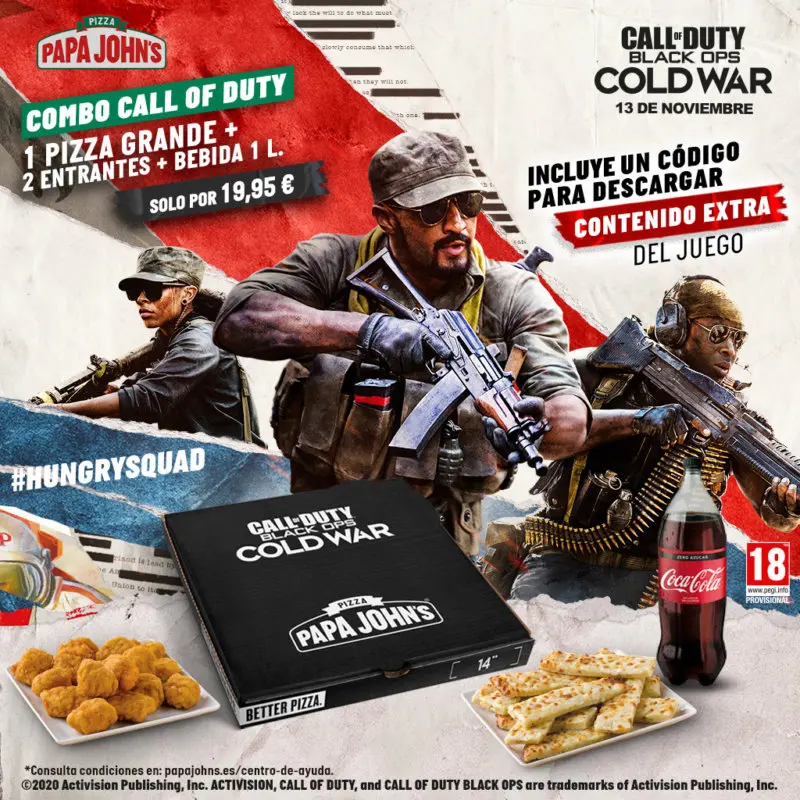 Combo Call Of Duty Caja