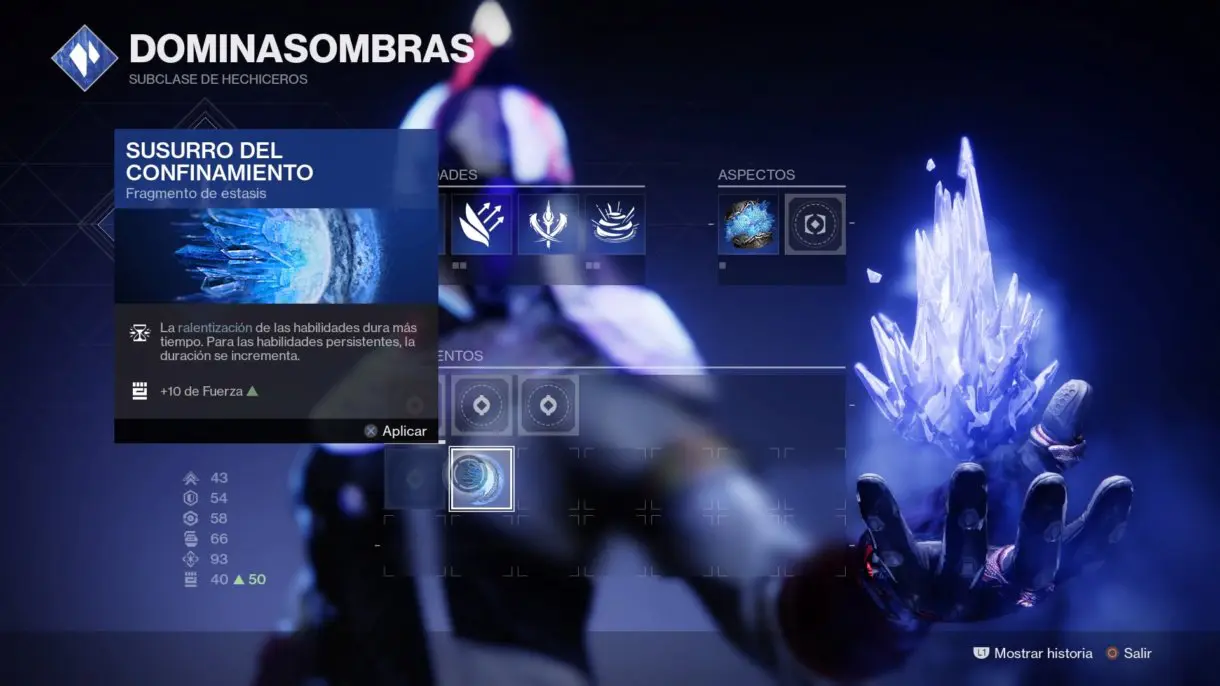 Destiny 2 nuevas opciones de personalización de la subclase