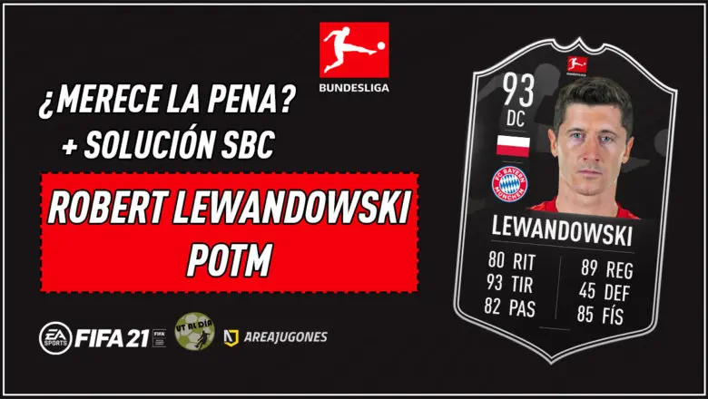 FIFA 21 Ultimate Team Robert Lewandowski POTM Octubre Bundesliga