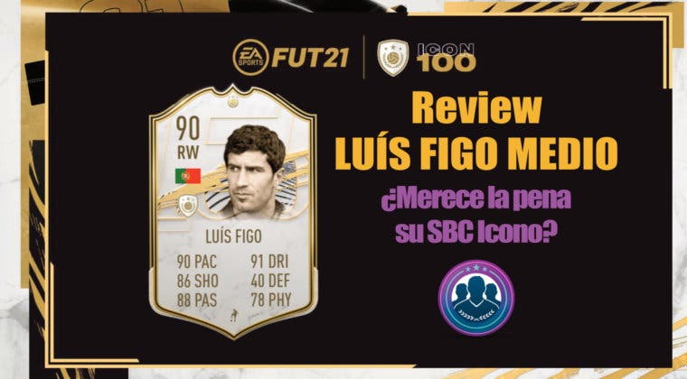 Imagen de FIFA 21: review de Luís Figo Medio. ¿Merece la pena hacer su SBC Icono?