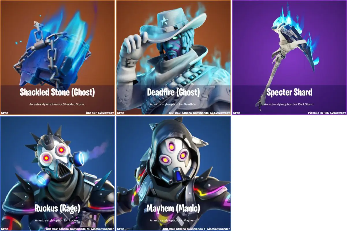 Fortnite Cosmeticos 14