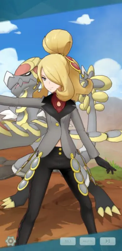 Pokemon Masters Cintia