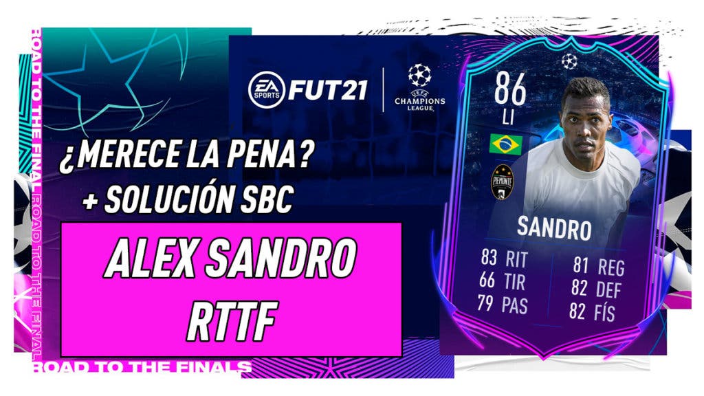 FIFA 21 Ultimate Team Alex Sandro RTTF SBC